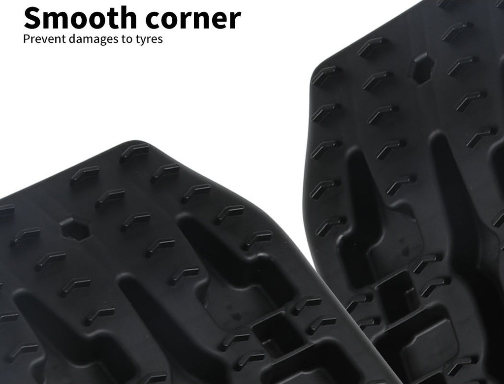 Manan 2x 4WD Recovery Tracks – Car Sand/Snow/Grass Traction Kit 10T