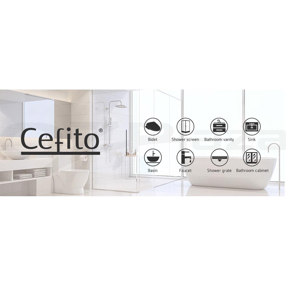 Bathroom Shaving Cabinet Mirror Vanity Wall Storage 900x720mm