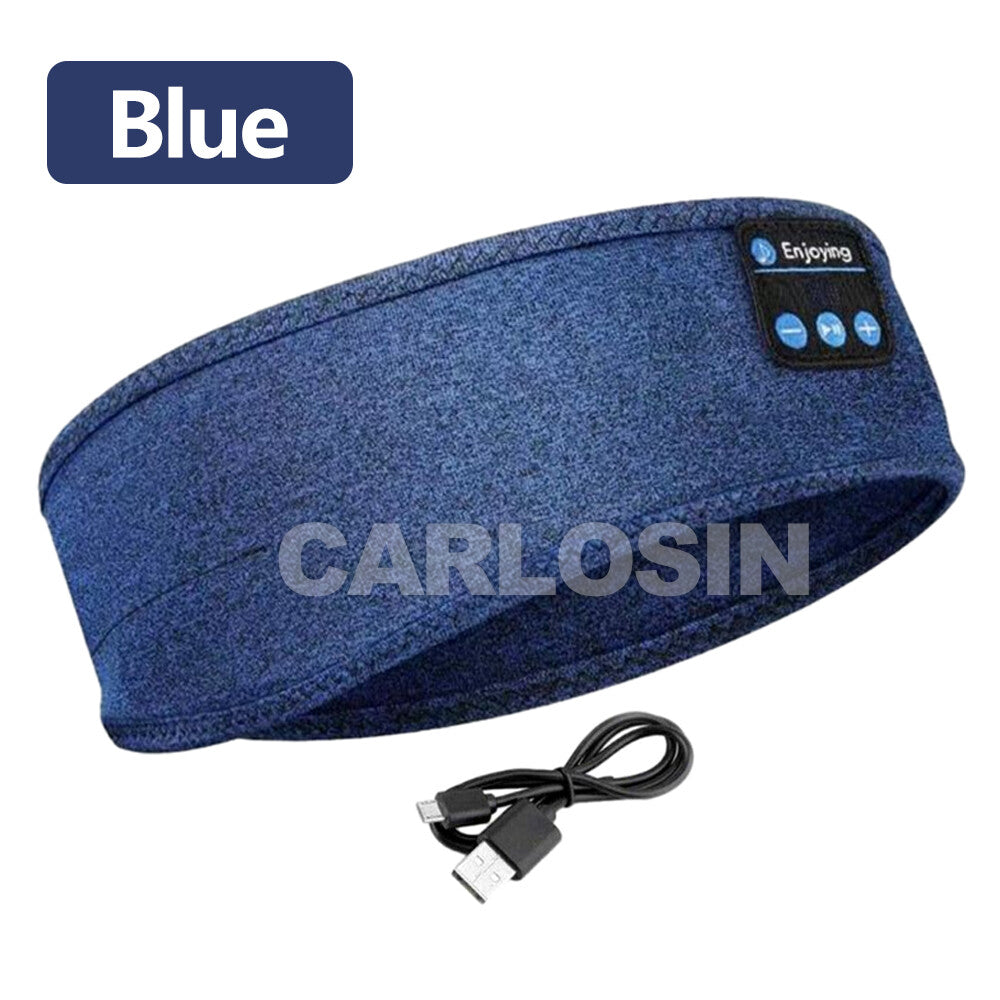 Wireless Bluetooth 5.0 Stereo Headphones Eye Mask Sleep Music Headband