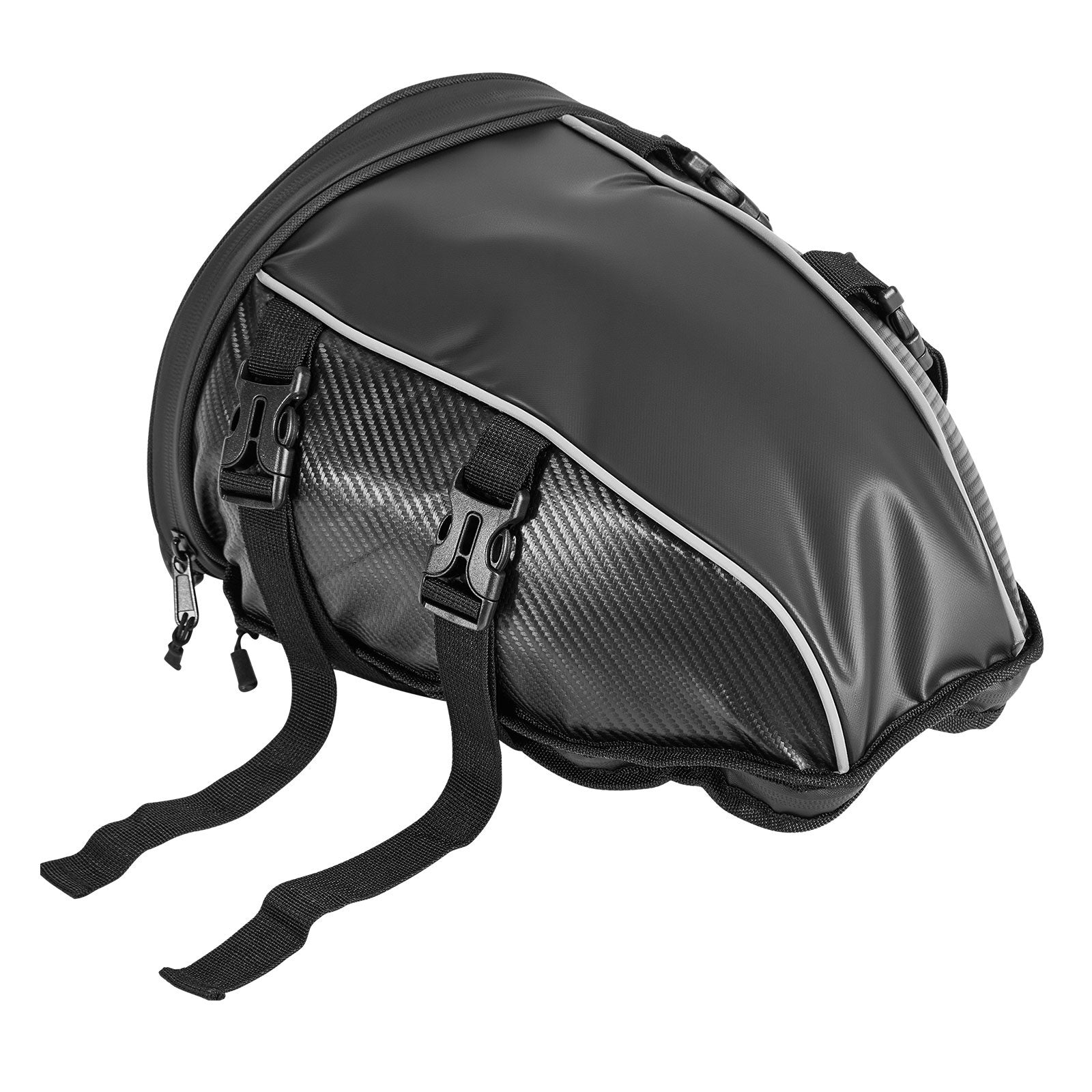 Uimoso Motorcycle Tail Bag Rear Seat Luggage Storage Backpack 10L