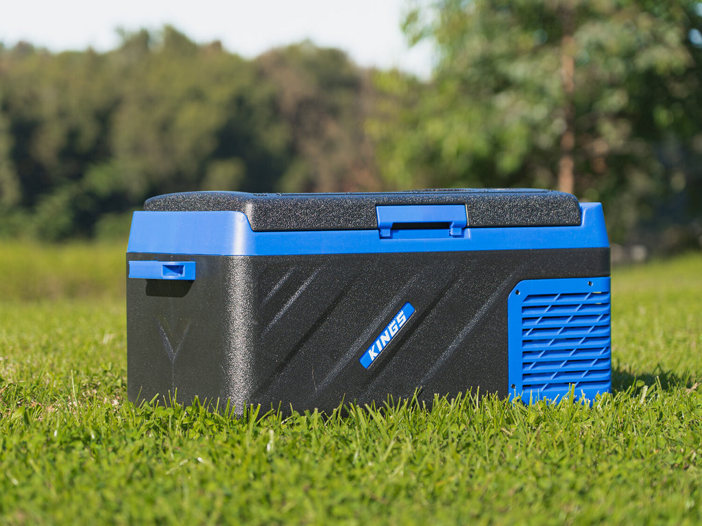 Kings Escape 20 Portable Camping Fridge / Freezer 12V & 24V Fits 30 Cans