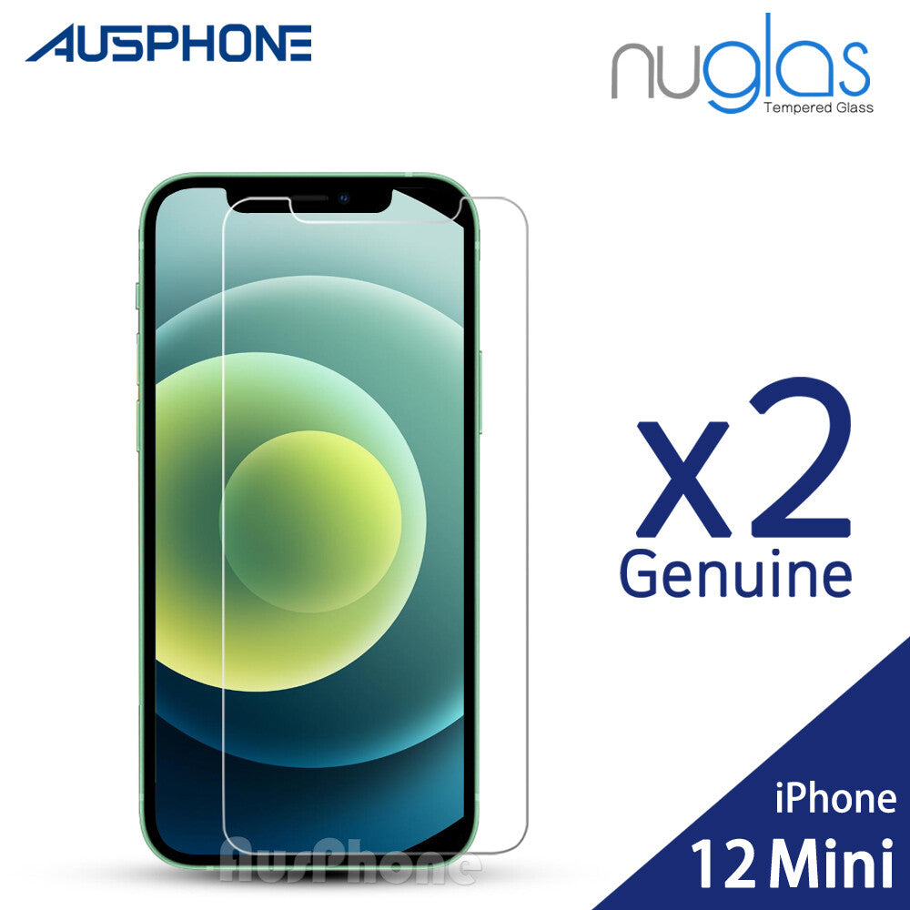 2x Tempered Glass Screen Protector for iPhone