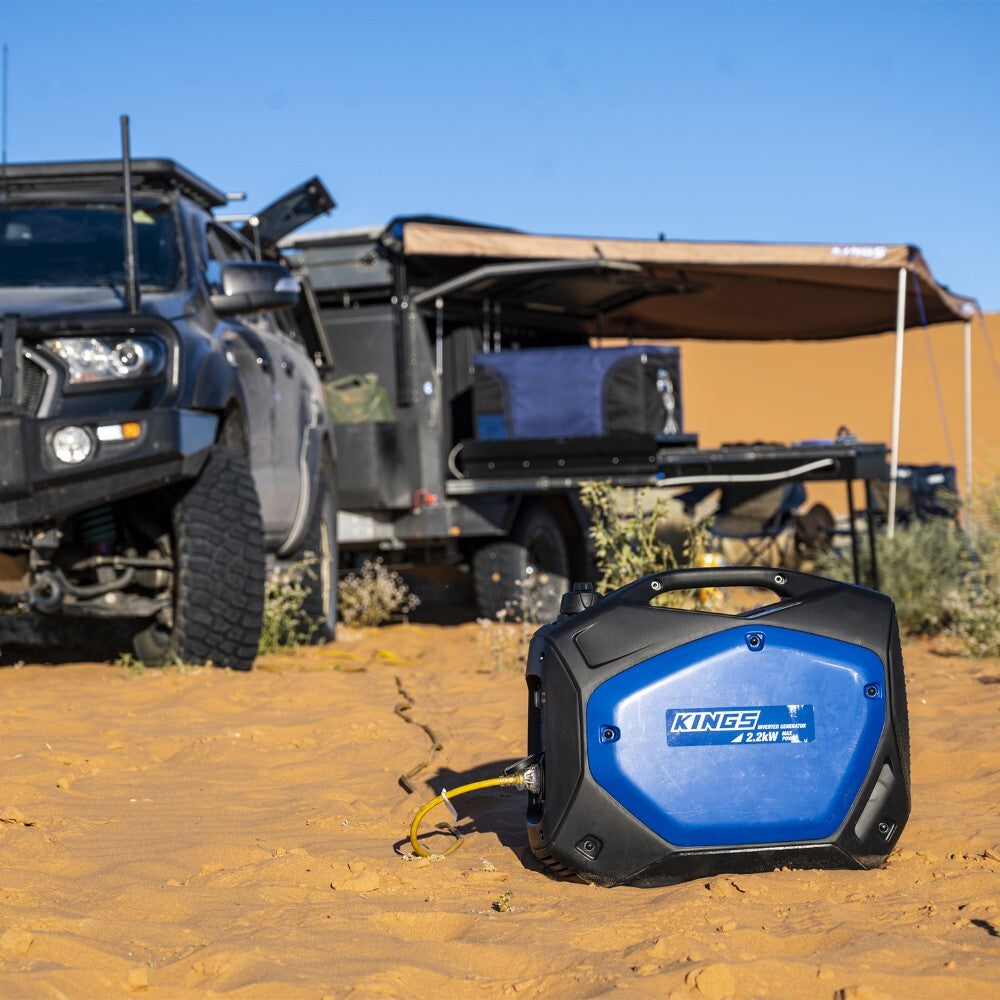 Adventure Kings 2.0kVA Inverter Generator 2 Yr Warranty Portable Camping Petrol