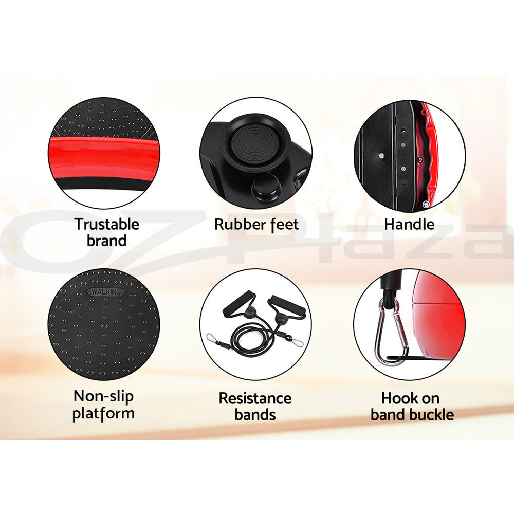 Vibration Machine Platform Plate Exercise Fitness Gym Home