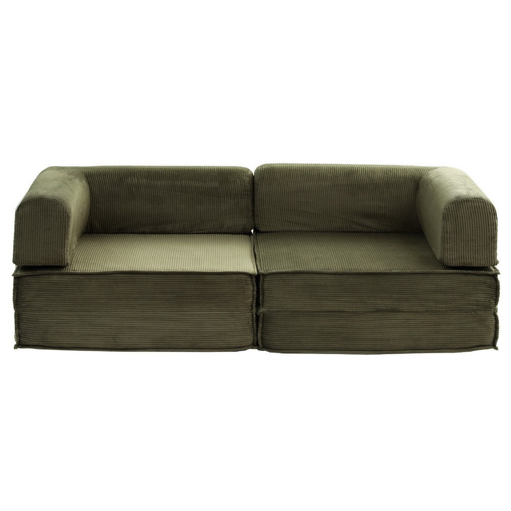 Convertible Folding Sofa Bed Pull Out Mattress Couch