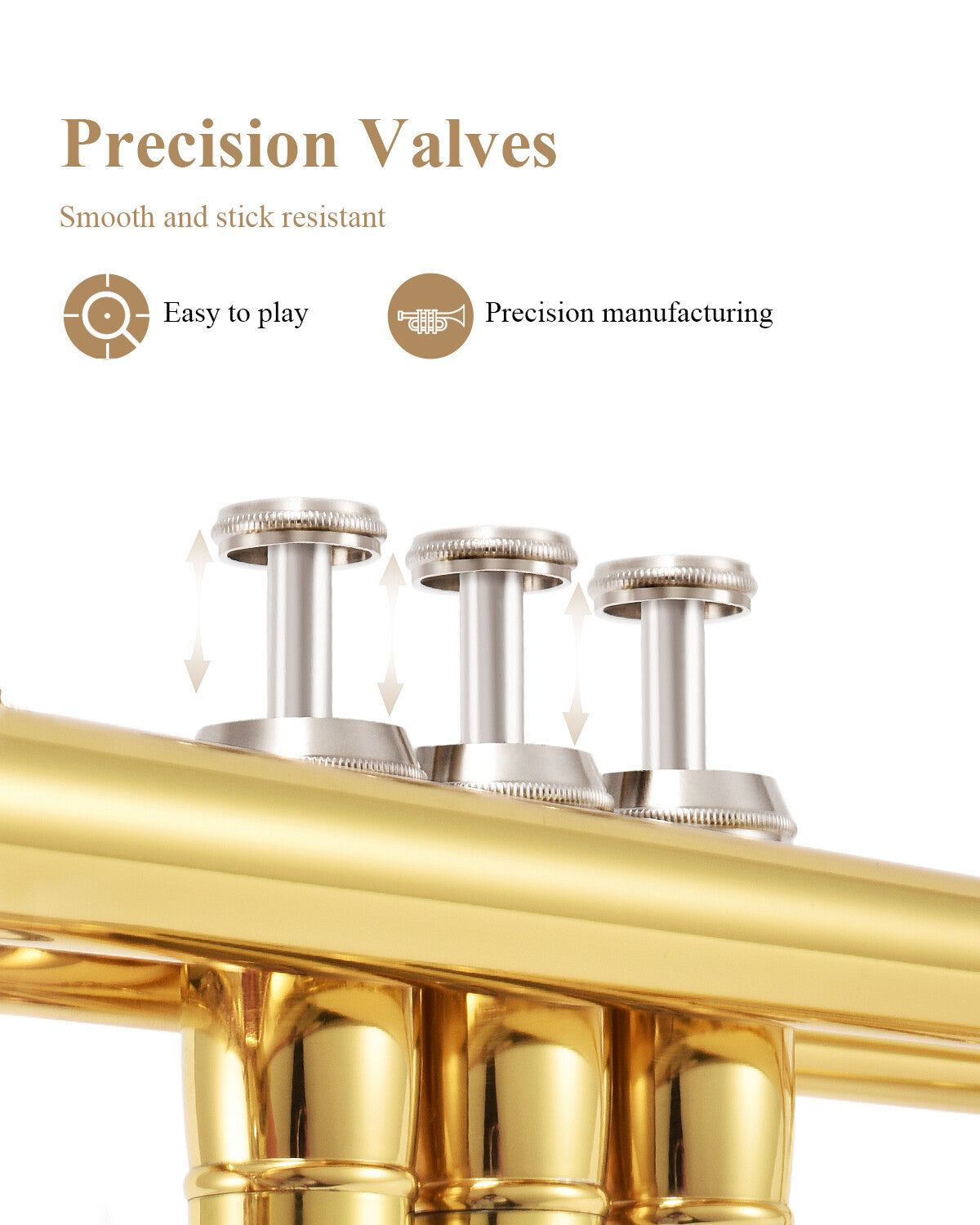 Bb Trumpet Student & Intermediate Concert Band Trumpet