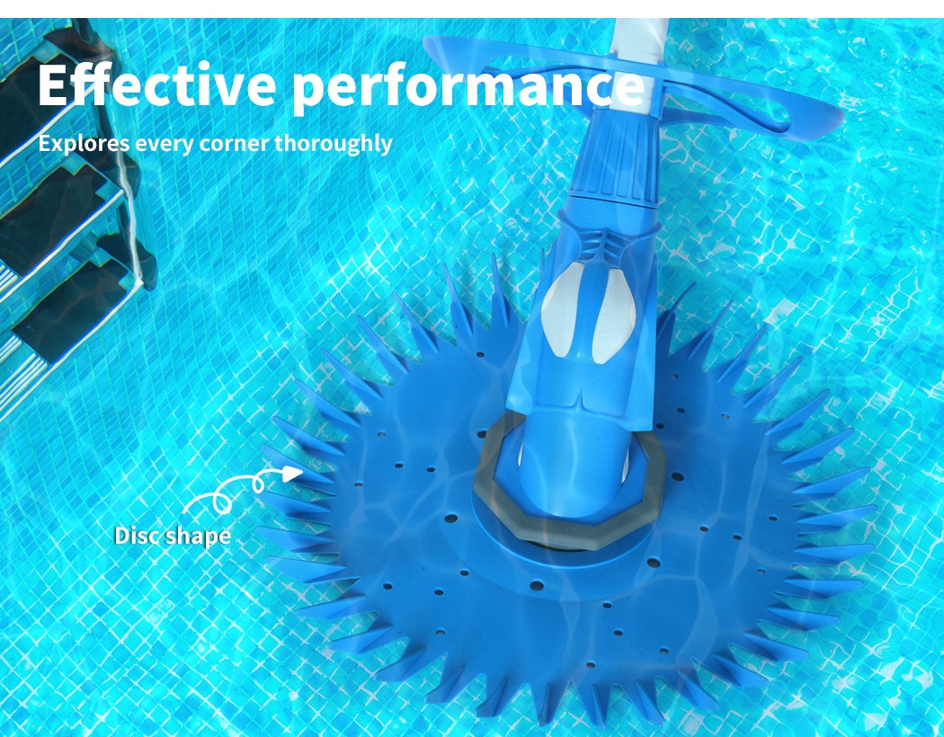 Automatic Swimming Pool Cleaner – Floor & Wall Vacuum with 10m Hose