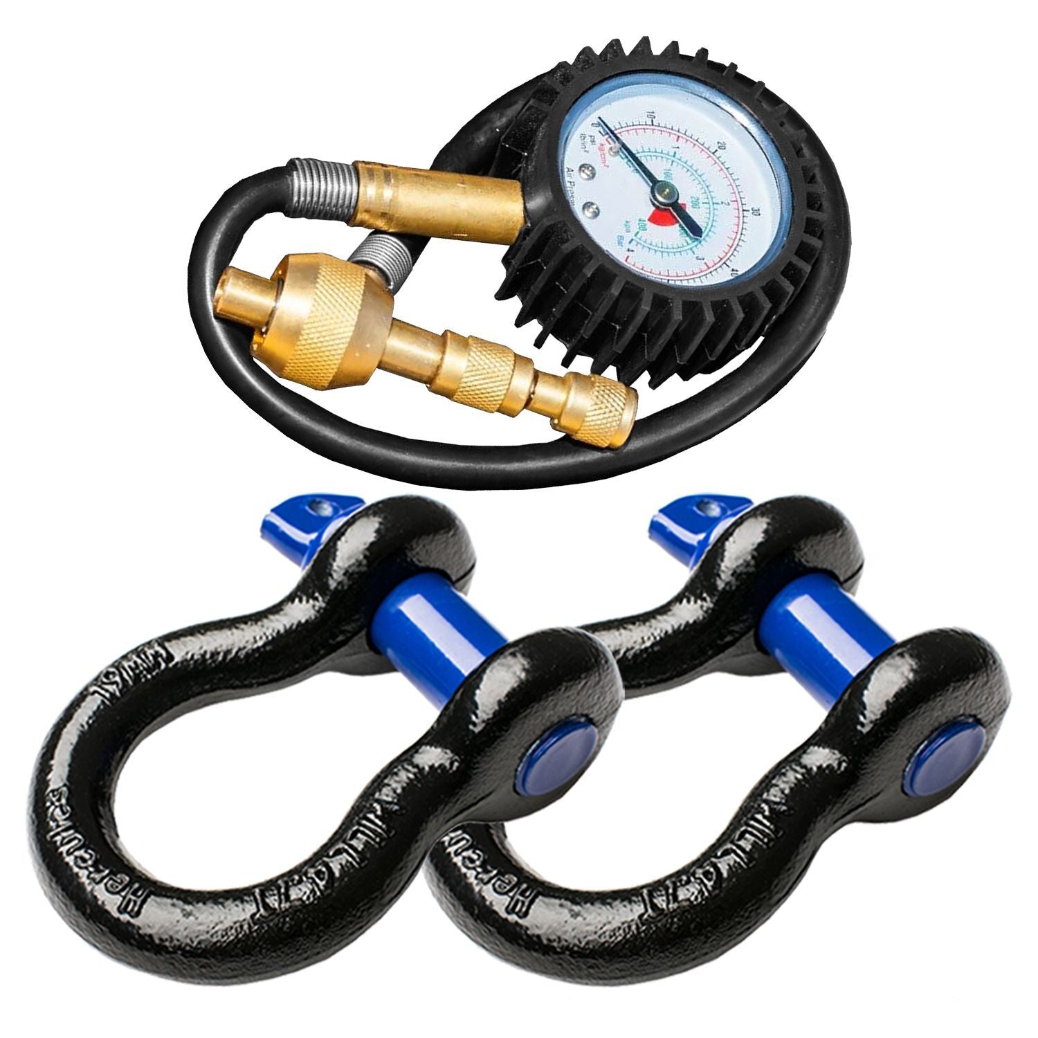 Adventure Kings Hercules Complete Recovery Kit 11 piece Snatch Winch & 4WD Gear