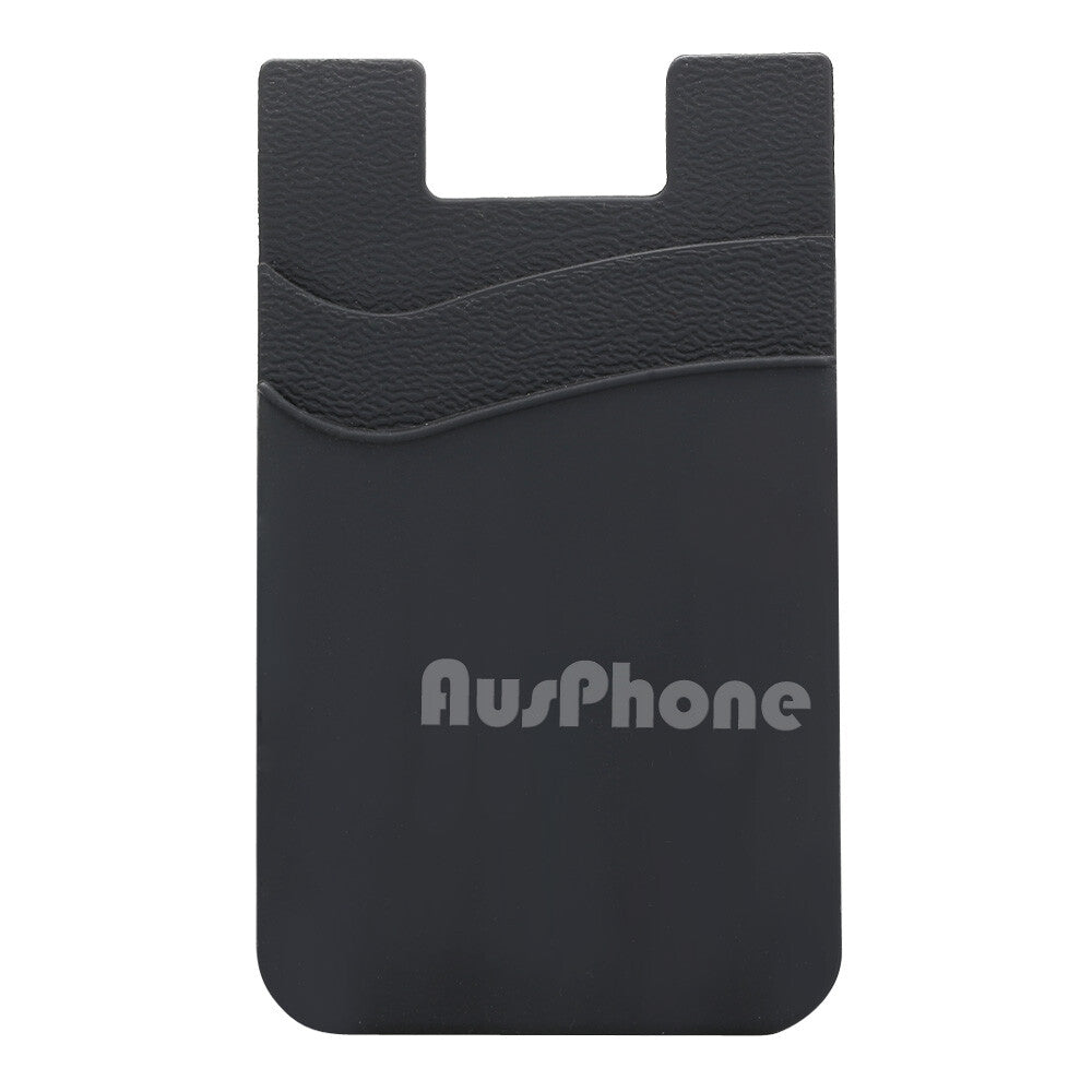 Silicone Phone Card Holder Wallet with 3M Adhesive All Iphone And Samsung