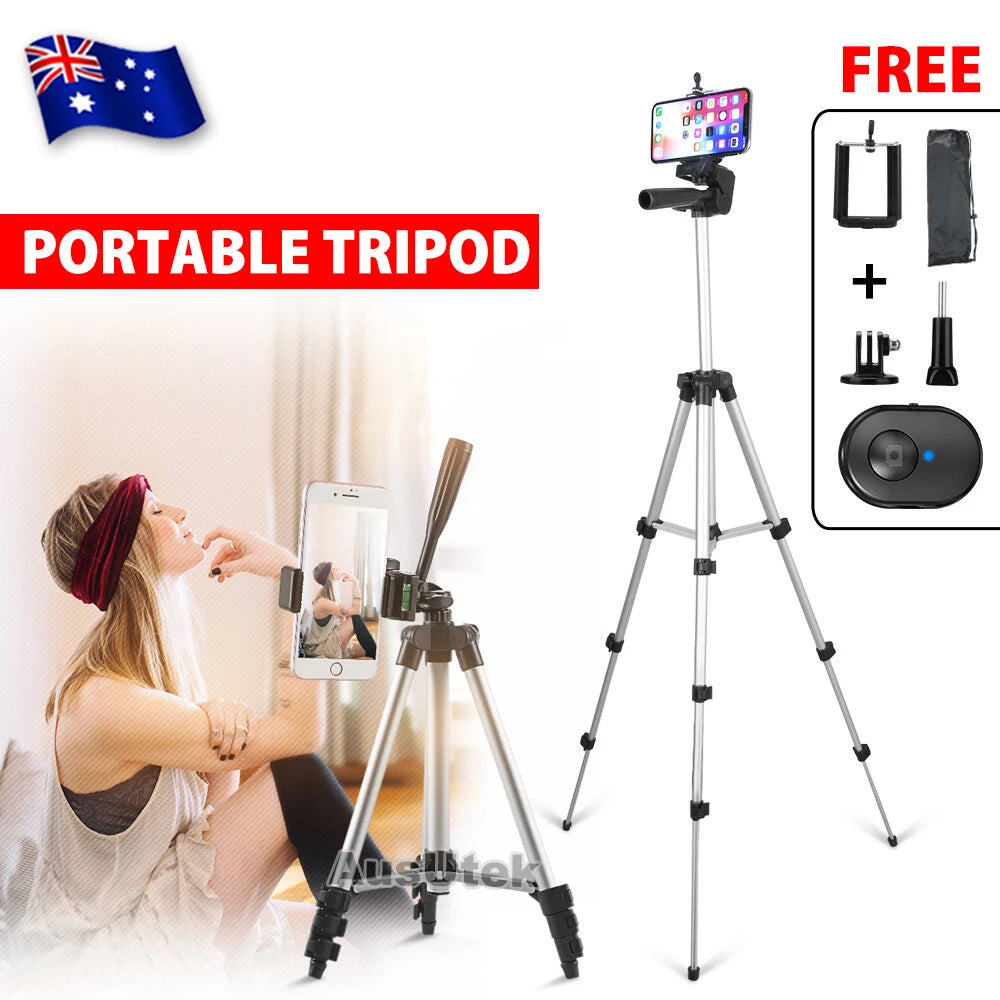 Adjustable Camera Tripod Mount Stand Holder for iPhone17 Air Pro Max Samsung S25