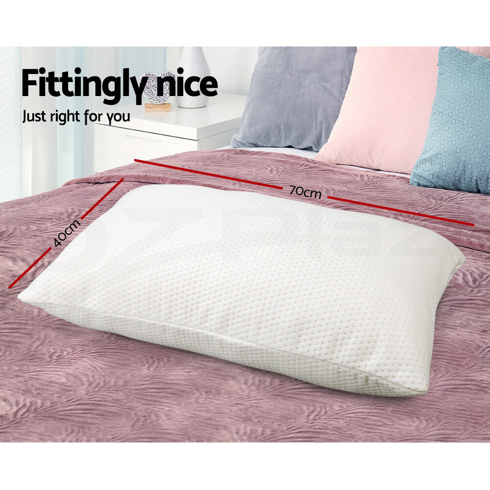 Memory Foam Pillow Contour Rebound Cushion Soft