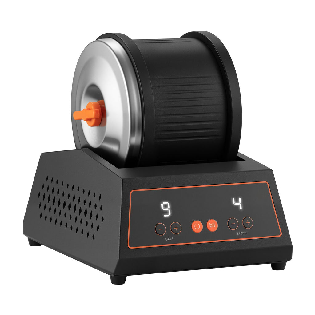 Uimoso 4lbs Rock Tumbler Kit with Adjustable Speeds and 9-Day Timer