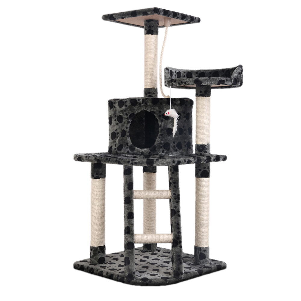 120cm Cat Tree Tower Scratching Post Bed Condo Toys