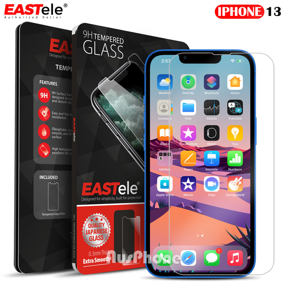 iPhone Tempered Glass Screen Protector for Pro and Max Models