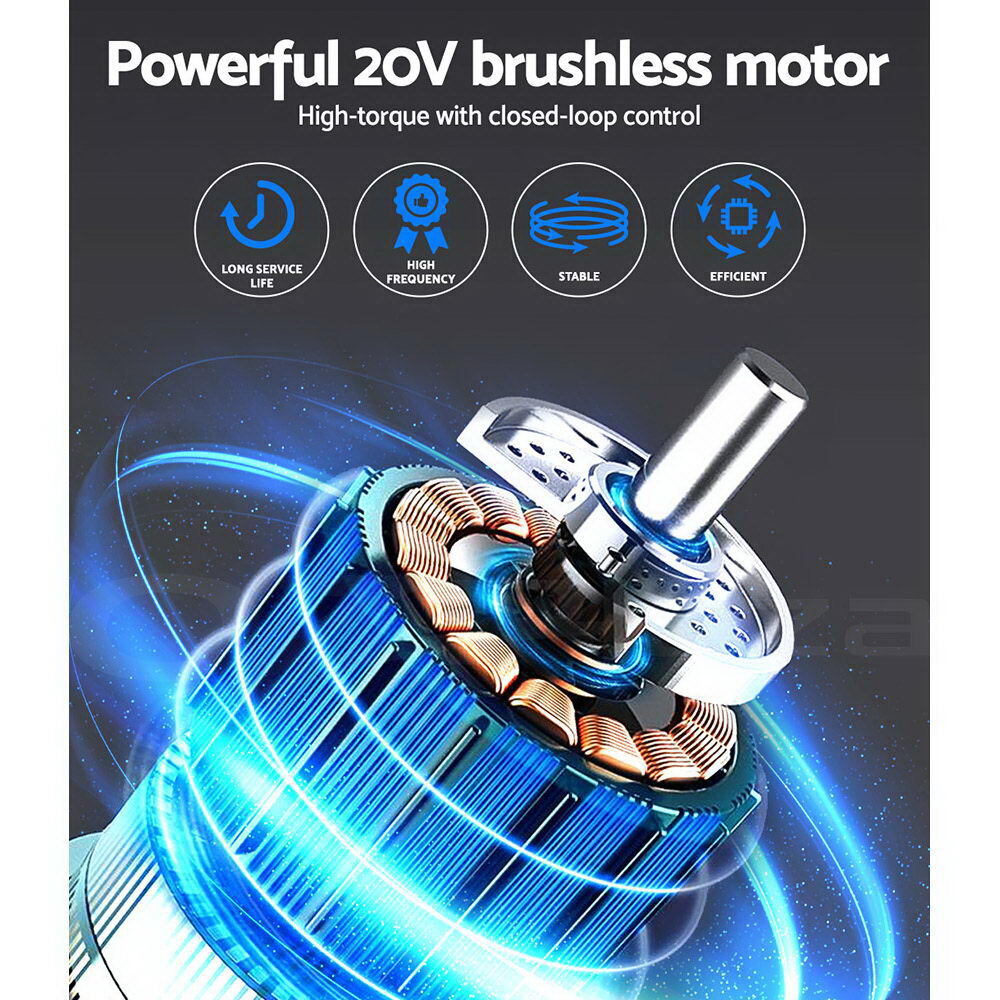 Massage Gun 6 Heads Electric LCD Percussion Vibration Relief