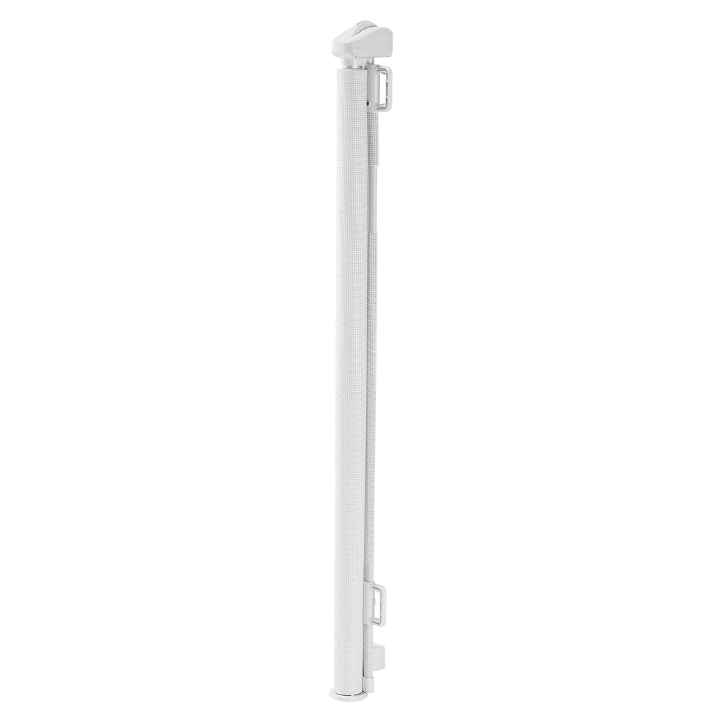 Uimoso Retractable Mesh Gate for Pets and Babies, 1430 mm W, 795 mm Tall, White