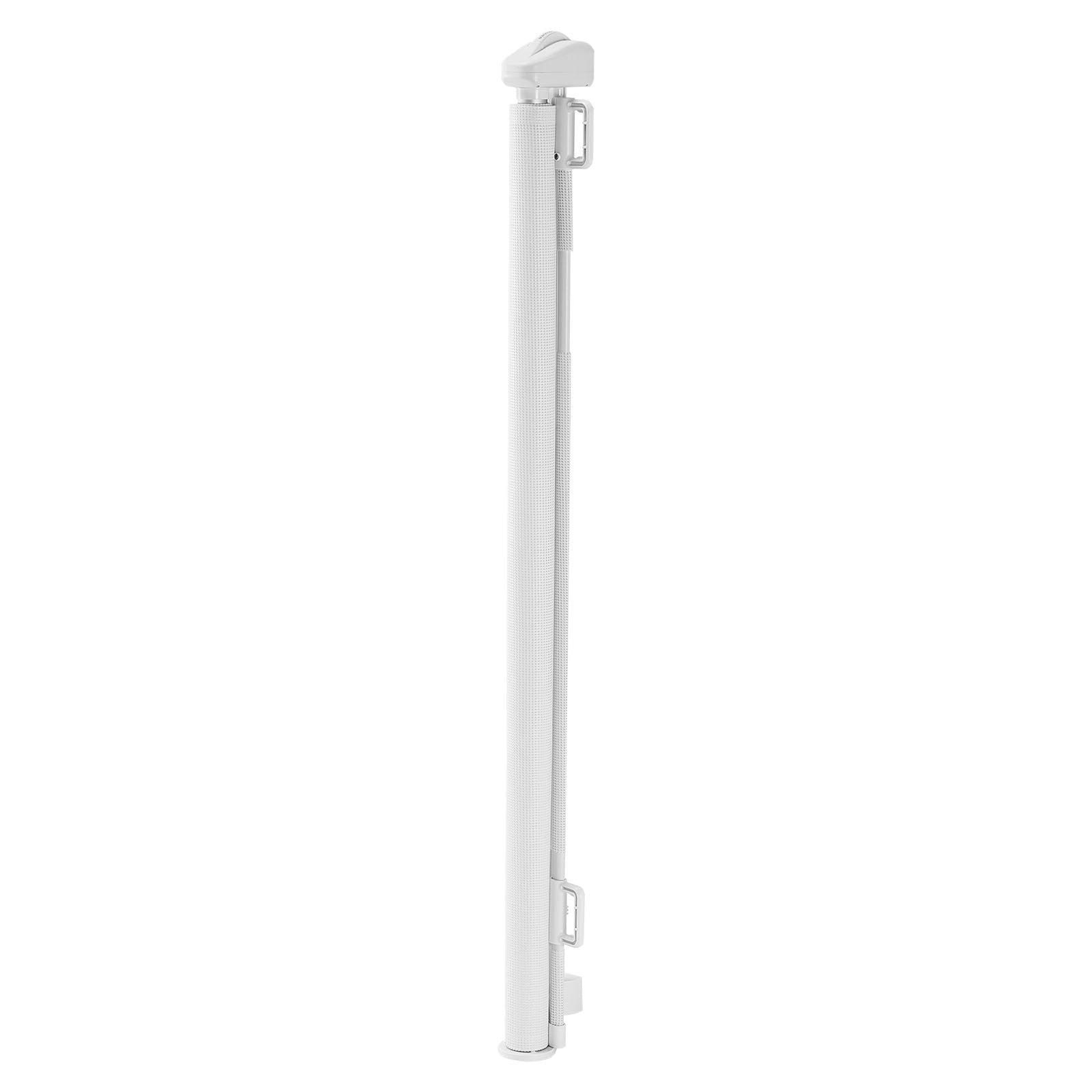 Uimoso Retractable Mesh Gate for Pets and Babies, 1430 mm W, 795 mm Tall, White