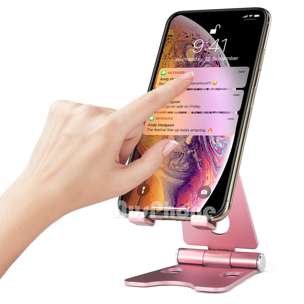 Aluminum Phone Stand Holder for Desk iPhone