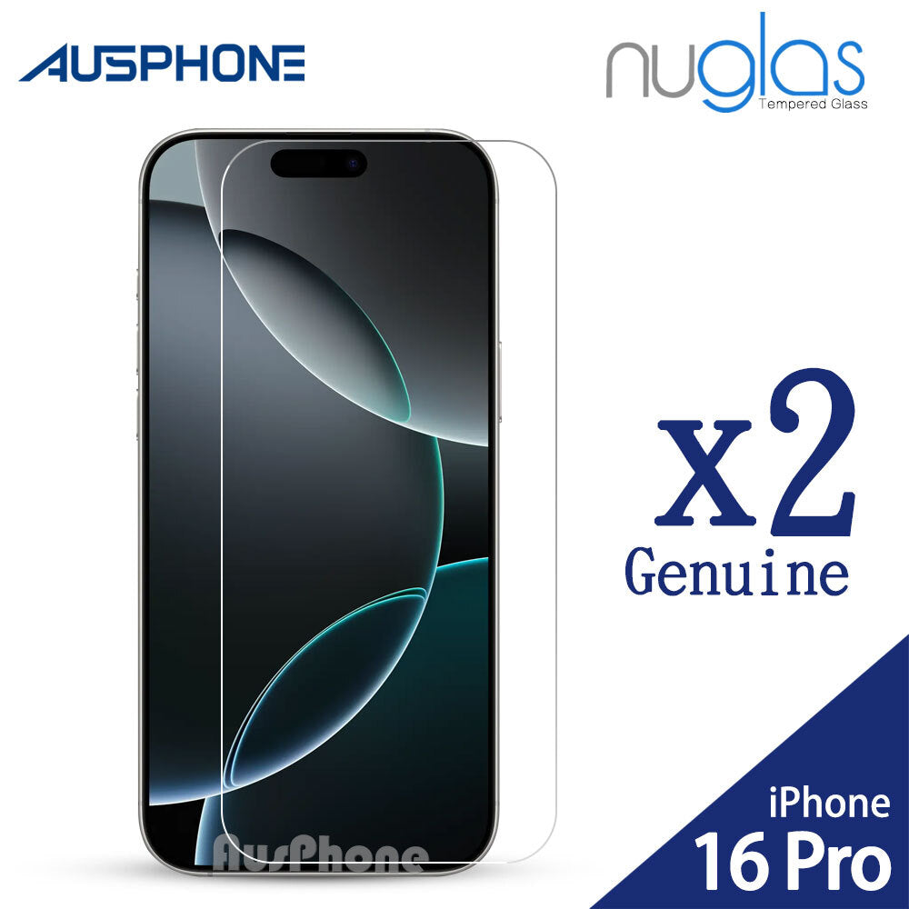 2x Tempered Glass Screen Protector for iPhone