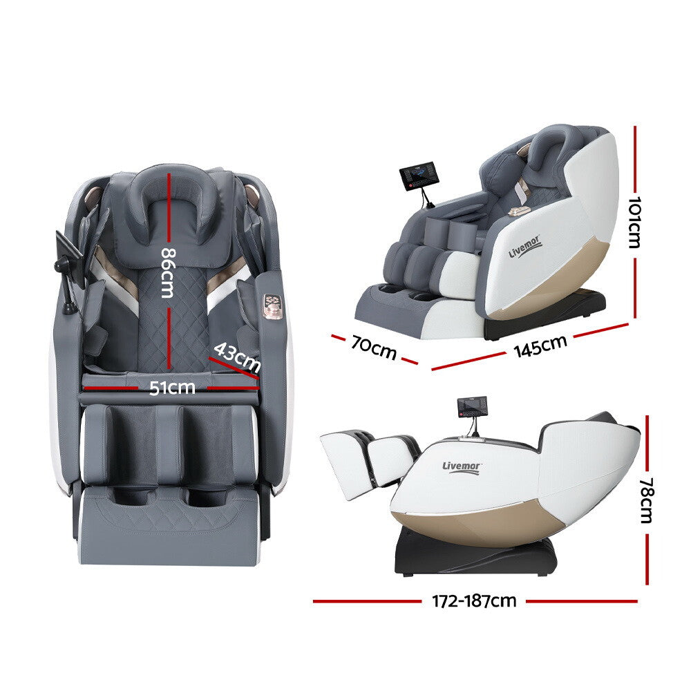 Electric Massage Chair Recliner 26-Node Full Body Massager