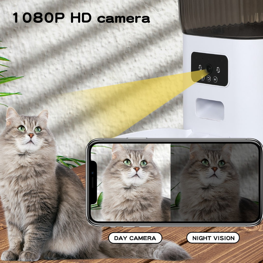 5L Pawz Pet Feeder – Automatic WiFi Food Dispenser for Cats & Dogs