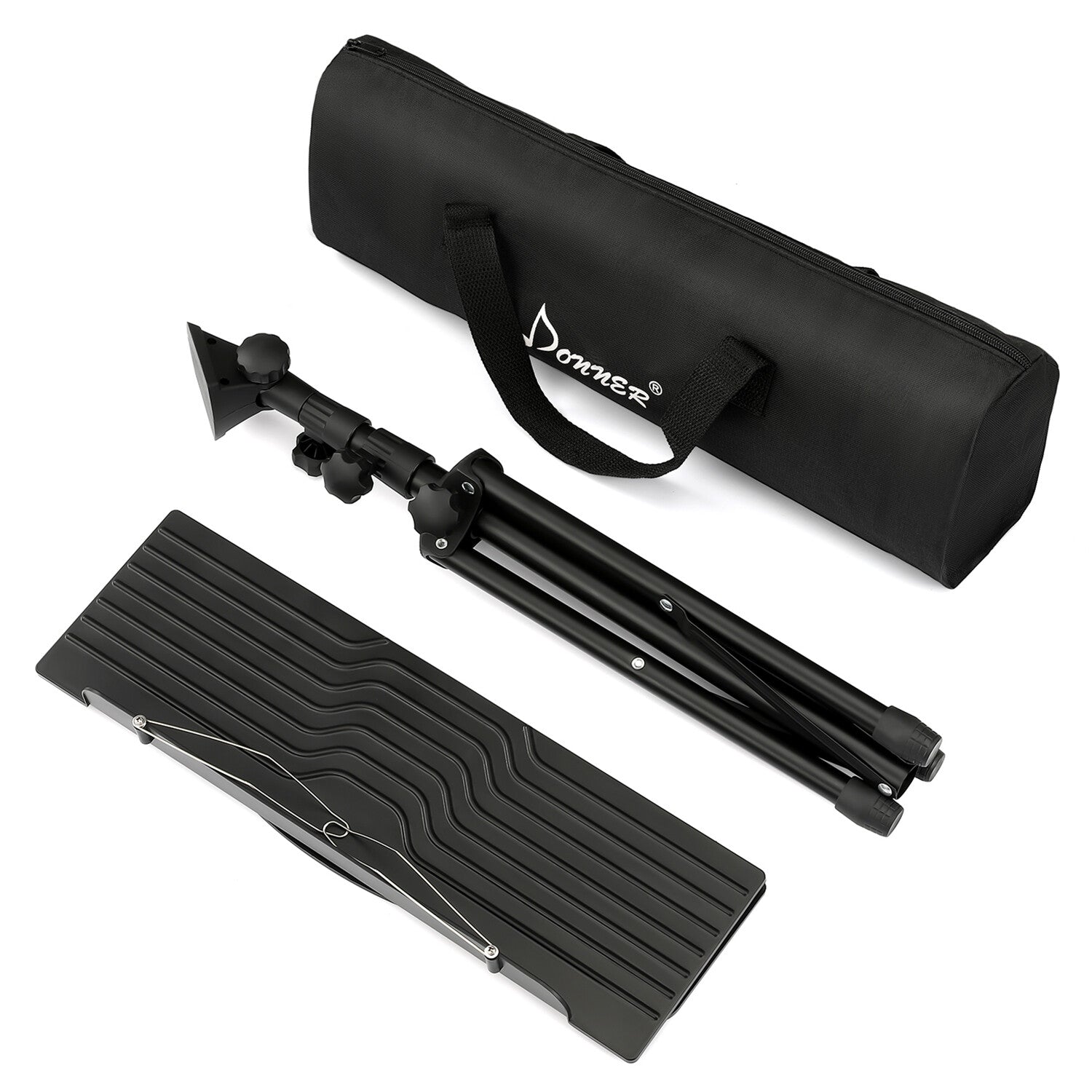 Donner Portable Metal Sheet Music Stand with Reading Light & Bag