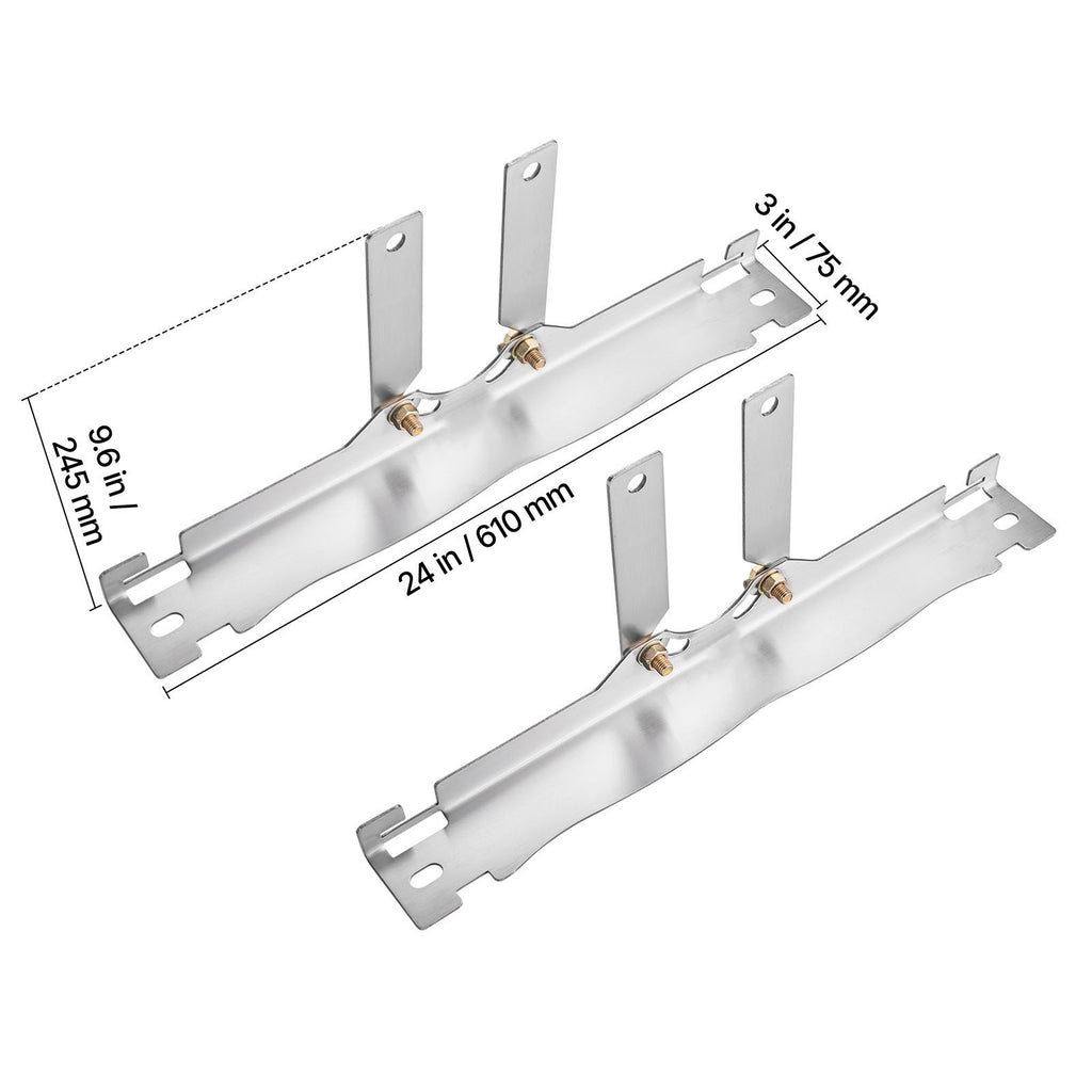 Uimoso Wheel Alignment Tool Set with Toe Plates and Dual Tape Measures