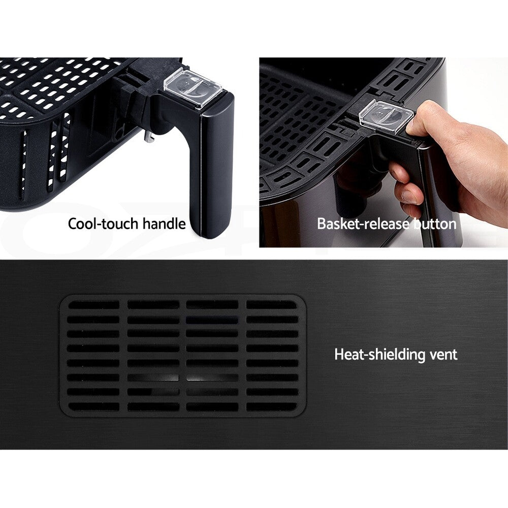 7L Air Fryer LCD Digital Oil Free Healthy Cooker