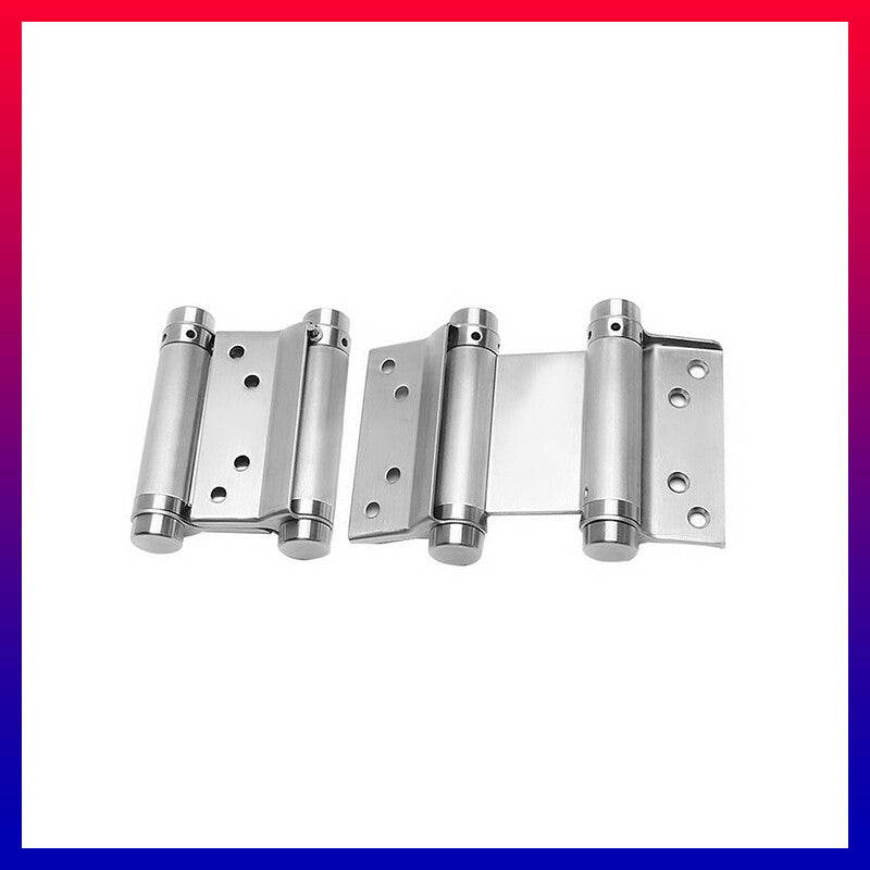 2x Double Action Spring Hinges for Saloon and Cafe Doors