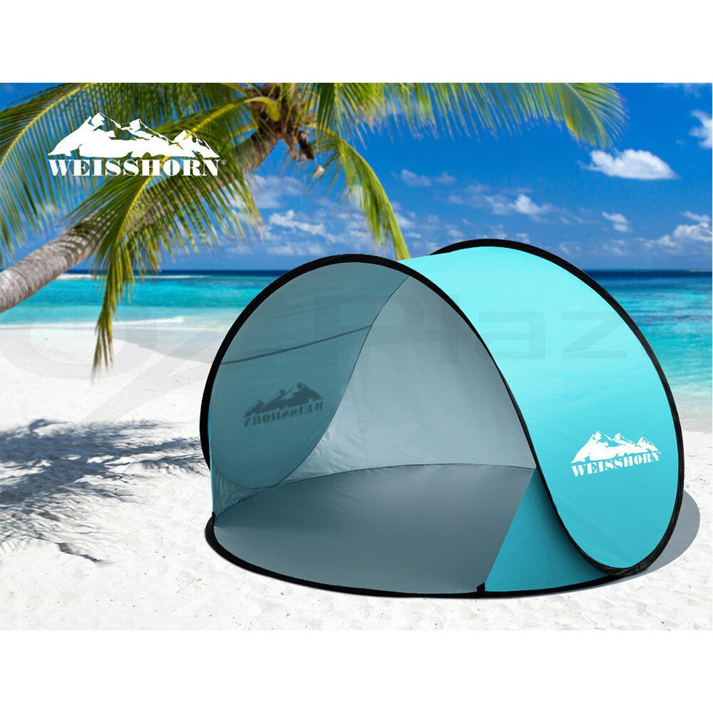 Weisshorn Pop Up Beach Tent Camping Portable Sun Shade Shelter Fishing