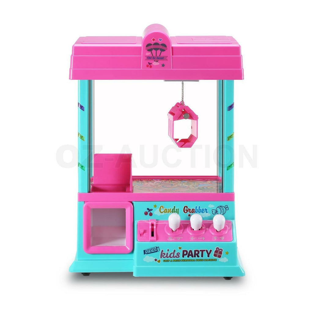 Mini Toy Claw Machine – Arcade Candy Grabber with LED Lights & Music