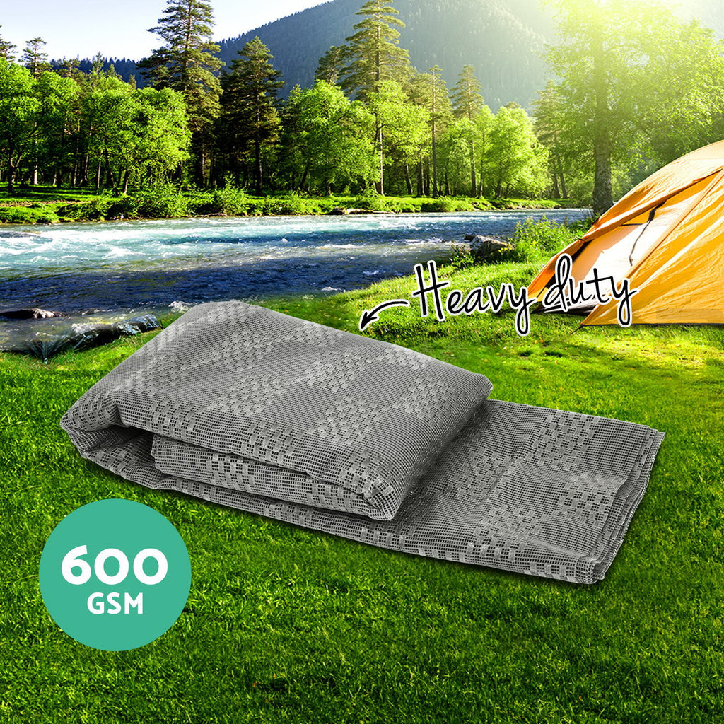5x2.5M Annex Matting 600GSM Floor Mat Mesh Caravan Camping