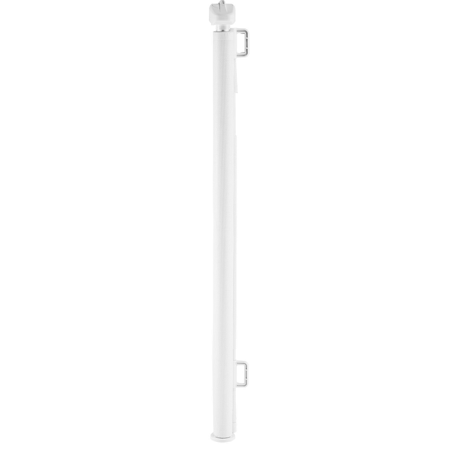 Uimoso Retractable Mesh Gate for Pets and Babies, 1430 mm W, 795 mm Tall, White