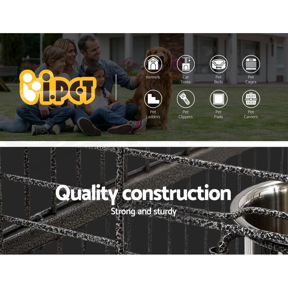 150cm Large Bird Cage Aviary Stand Castor Wheels