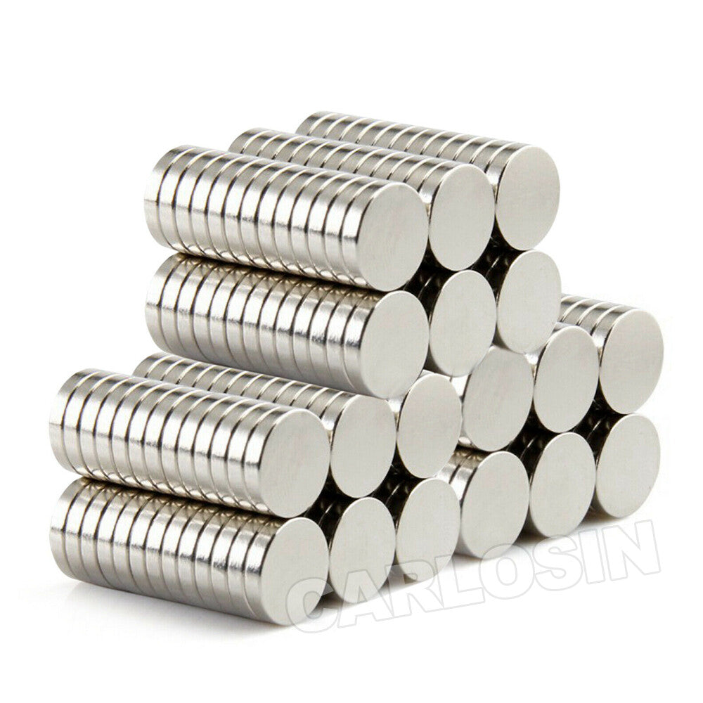 100x Neodymium Disc Magnets N35 Super Strong Round 10x2mm