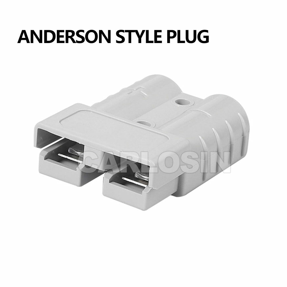 5x Anderson Style Plug Connectors 50AMP 12–24V DC Power 6AWG
