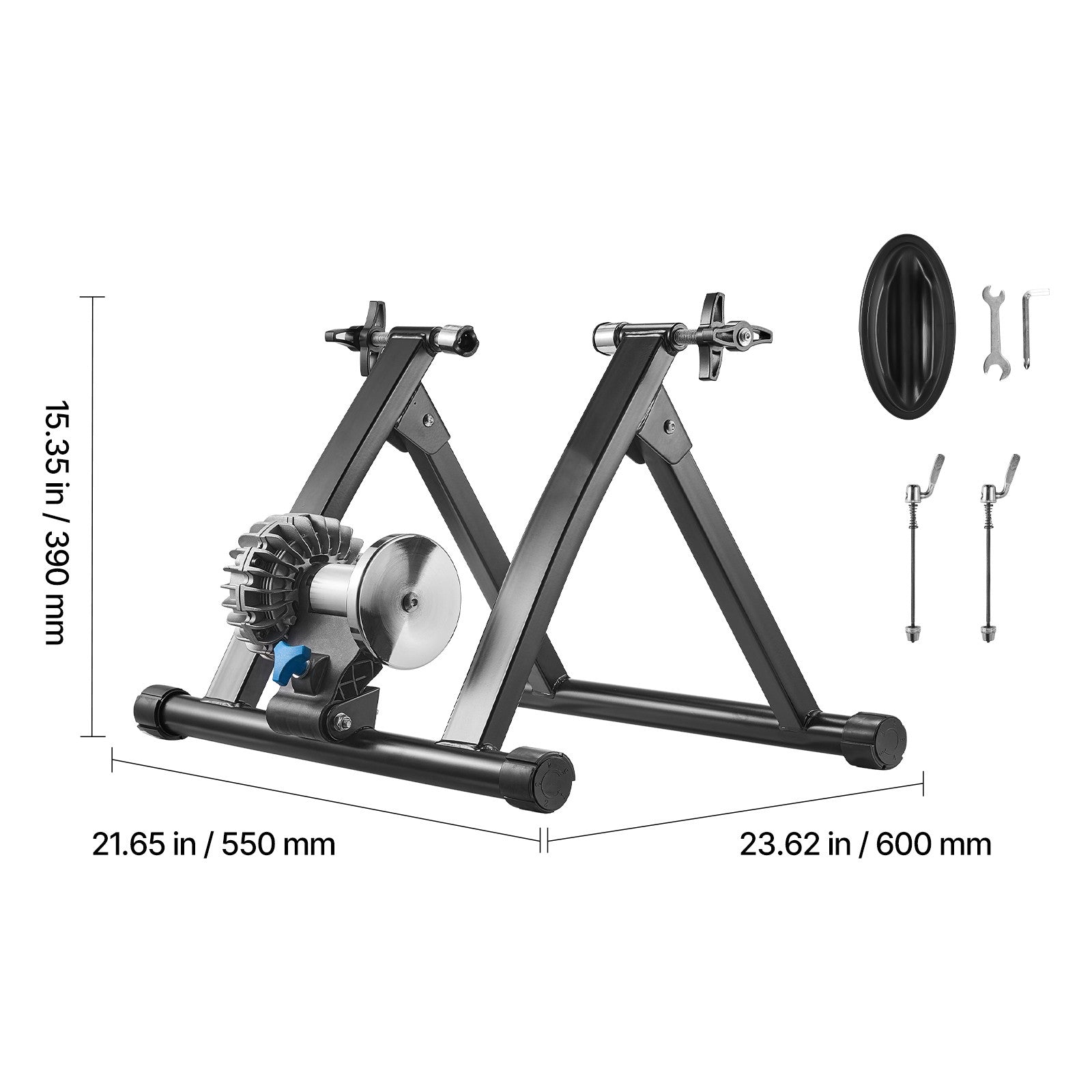 Uimoso Fluid Bike Trainer Stand for Indoor Cycling, Fits 26-29 Inch & 700C Bikes
