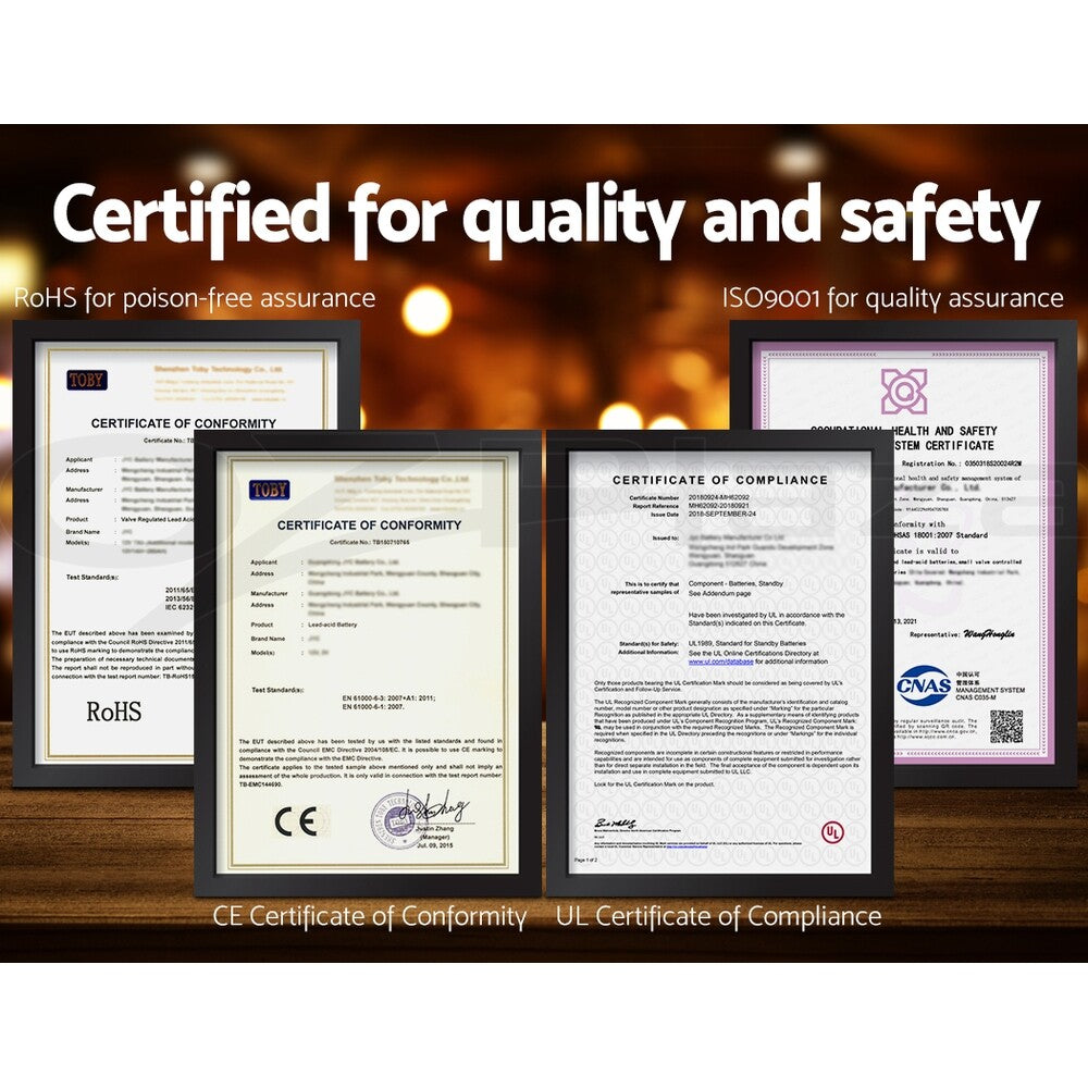 12V 75Ah AGM Deep Cycle Battery Marine Sealed Solar