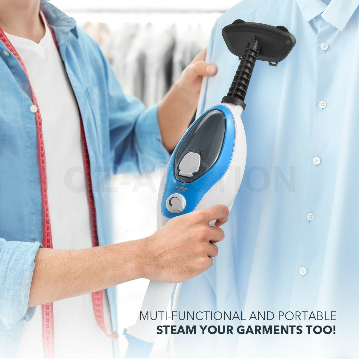 Maxkon Steam Mop Cleaner Handheld Floor & Carpet Multi-Function