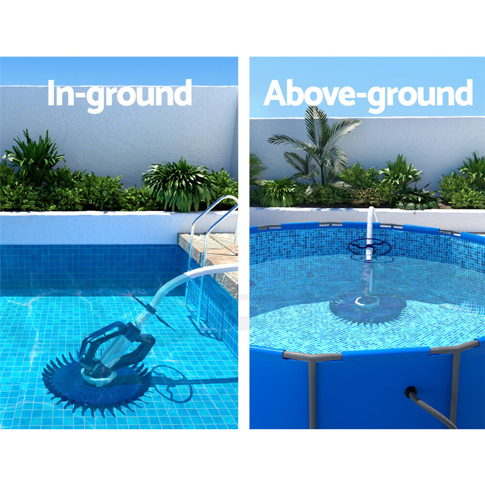 Aqua Buddy Pool Cleaner Automatic Vacuum Suction 10M Hose