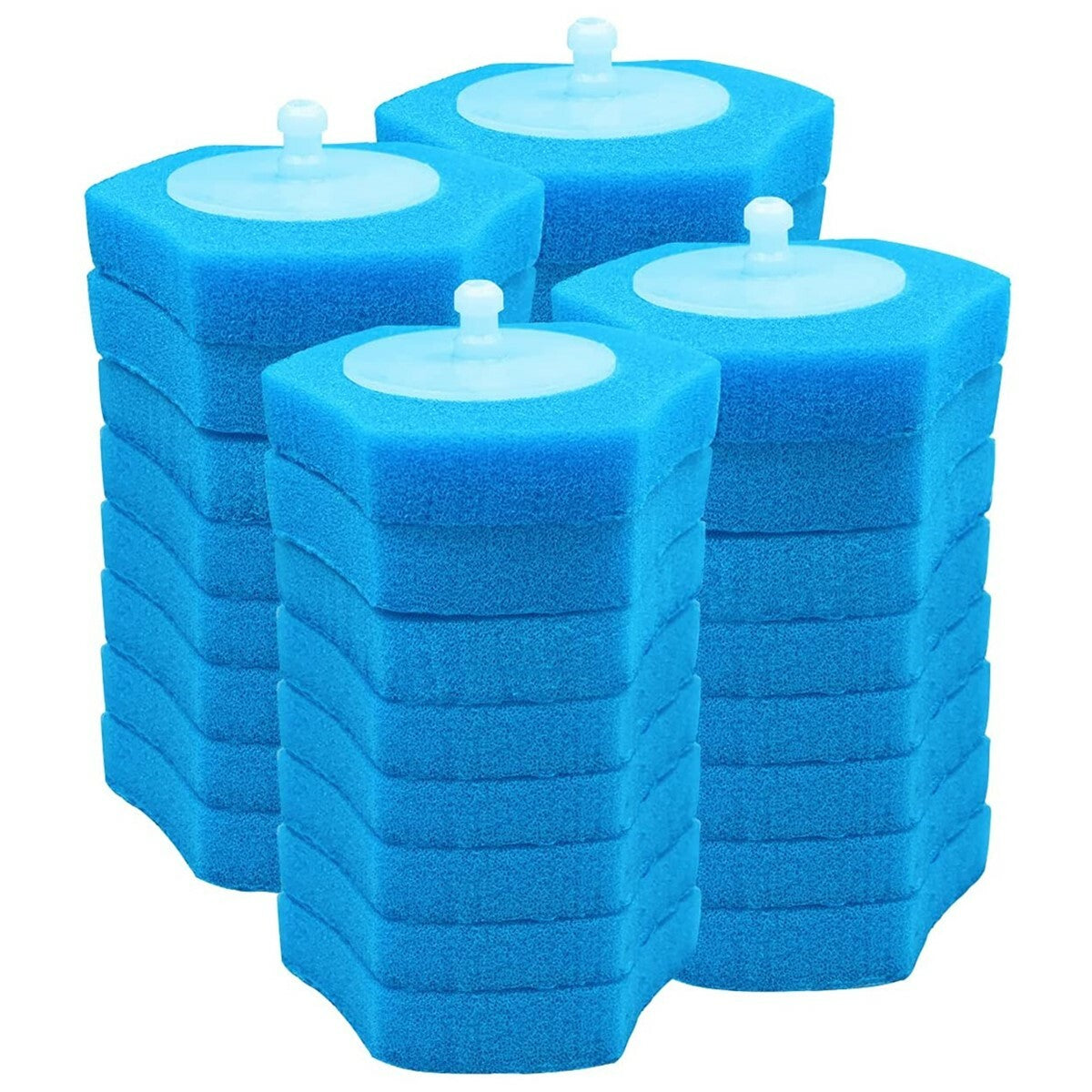 Disposable Toilet Brush Set – Freestanding with Replacement Heads