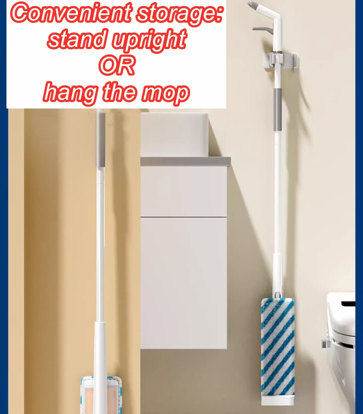 Self-Twist Spray Mop – Hands-Free Floor Cleaner for Hardwood & Tile