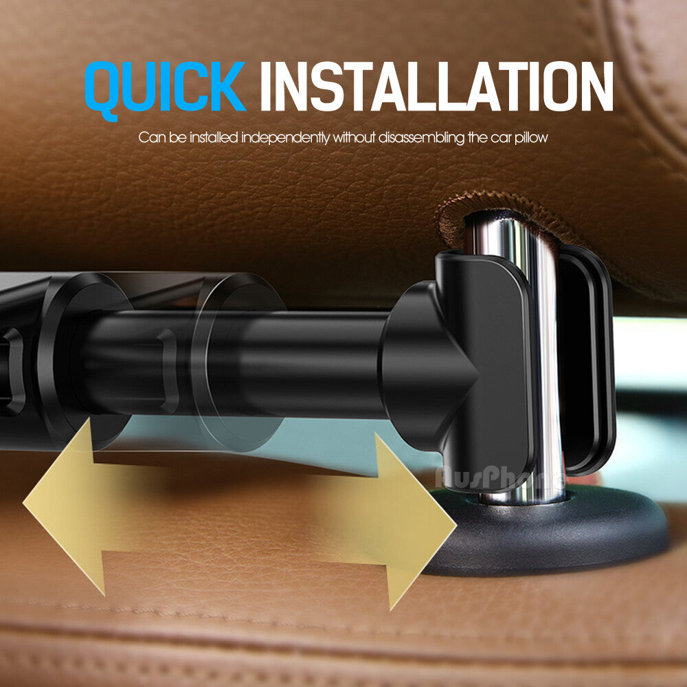 Universal Car Headrest Mount Holder for Phone Tablet
