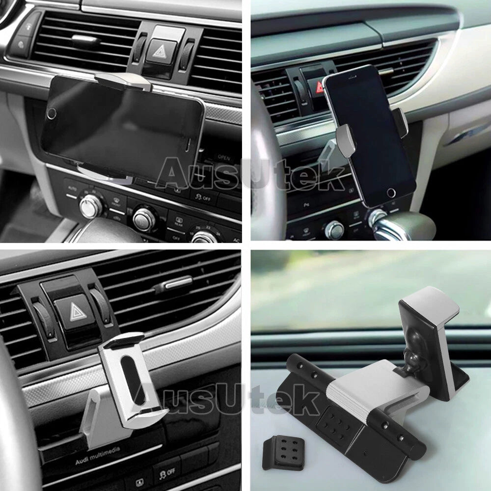 360° Car Mobile Phone Holder CD Slot Mount Stand For Apple iPhone 17 Samsung S25