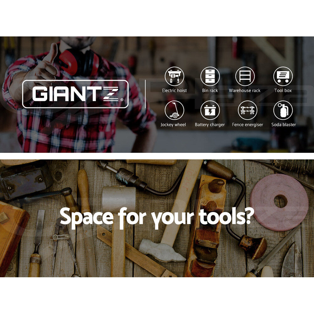 Giantz 1.8M Warehouse Rack Garage Shelving Pallet Racking Storage Shelves Steel