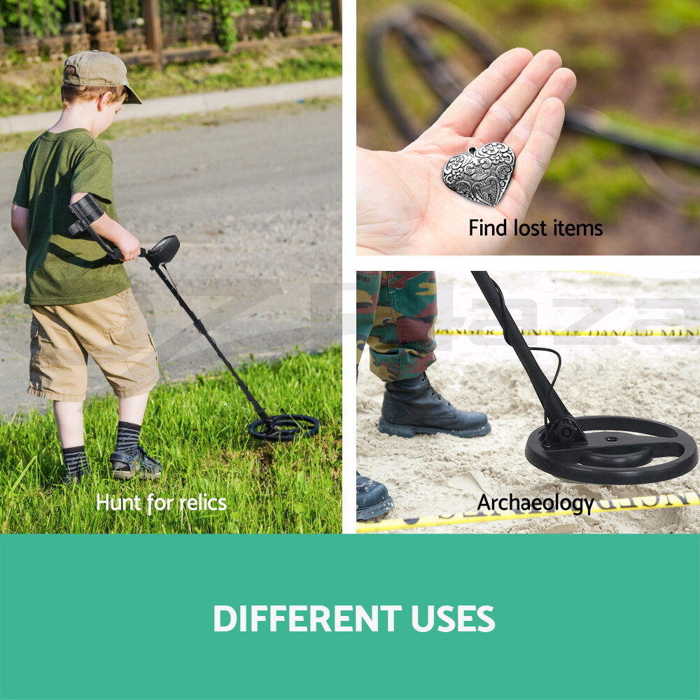 160mm Metal Detector Deep Sensitive Waterproof Gold Treasure Hunter