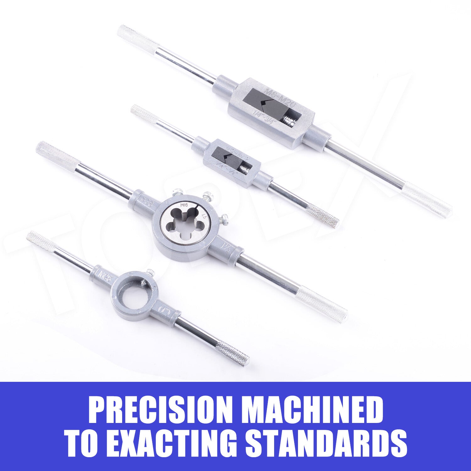 118pc Tap & Die Set – Metric Screw Thread Drill Kit M2-M18