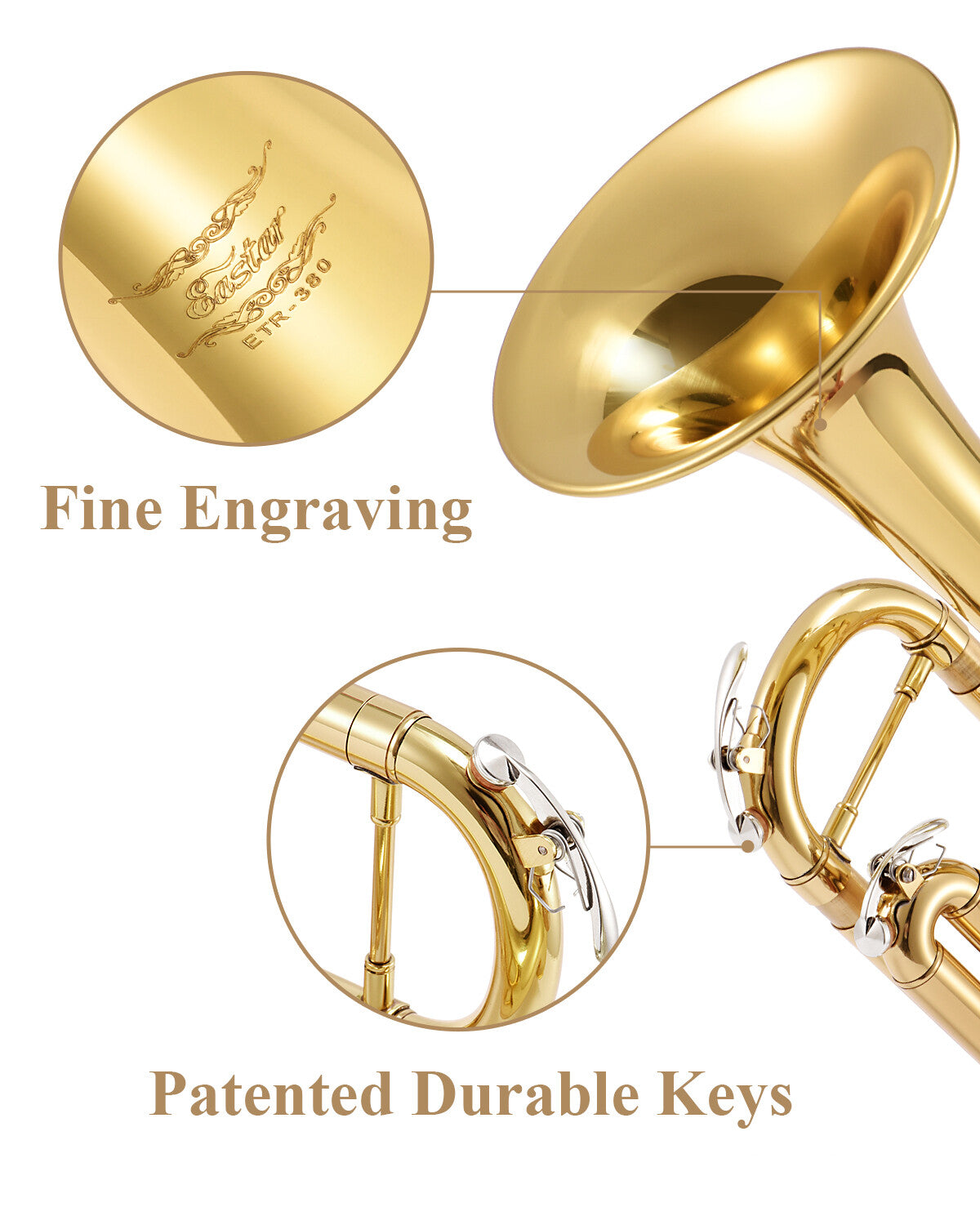 Bb Trumpet Student & Intermediate Concert Band Trumpet