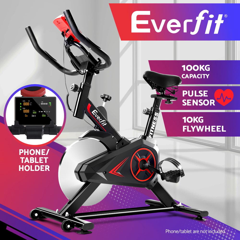 10kg Flywheel Spin Exercise Bike Fitness Cycling Workout