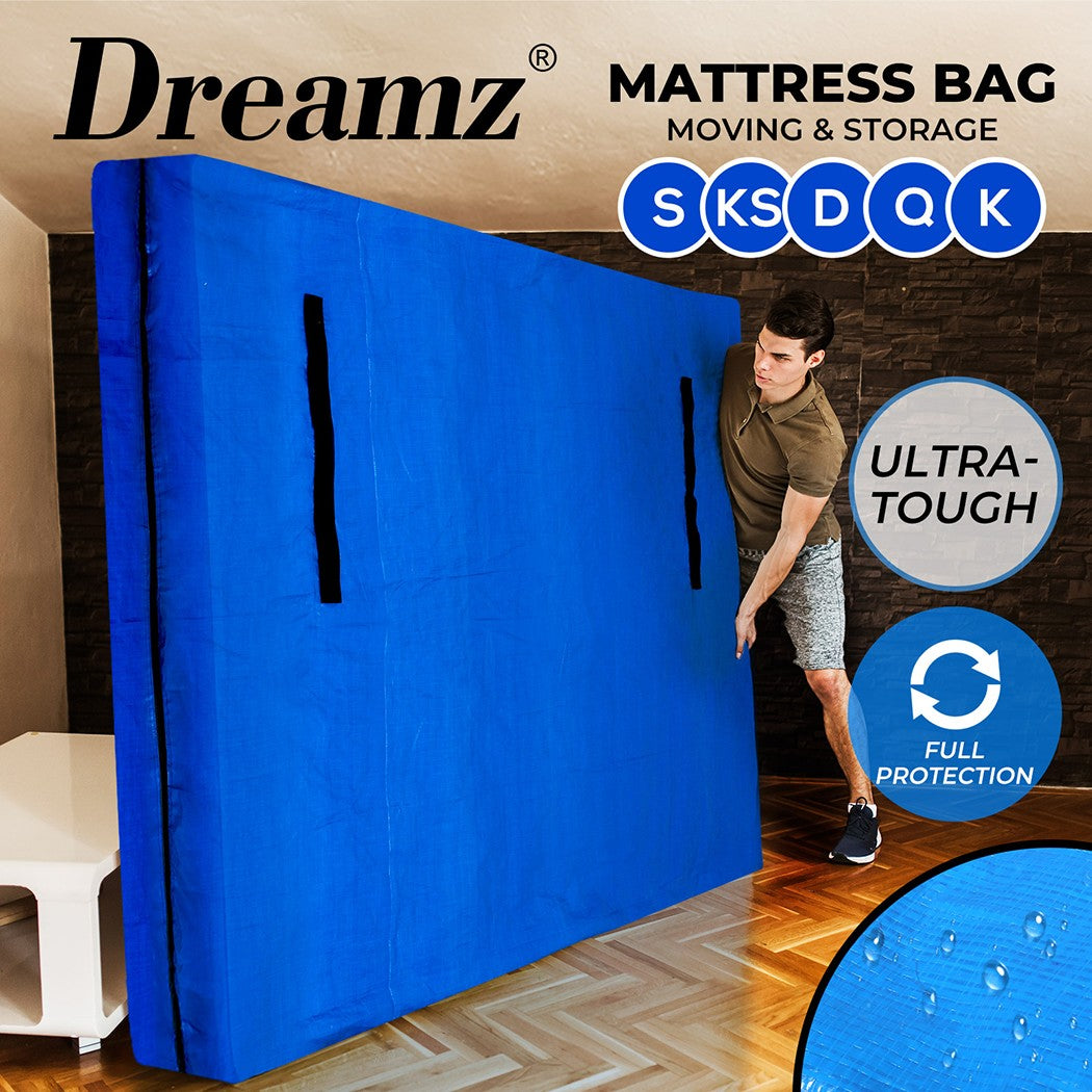 Dreamz Mattress Bag – Protector & Storage Dust Cover, Plastic